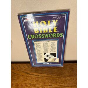 Holy Bible Crosswords puzzle book Volume 14 brand new